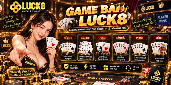 Sảnh game bài Luck8